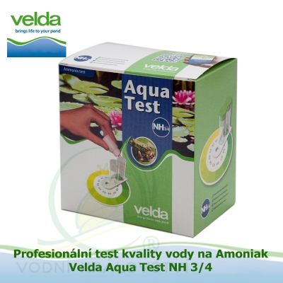 Profesionální test kvality vody na Amoniak - Velda Aqua Test NH 3/4