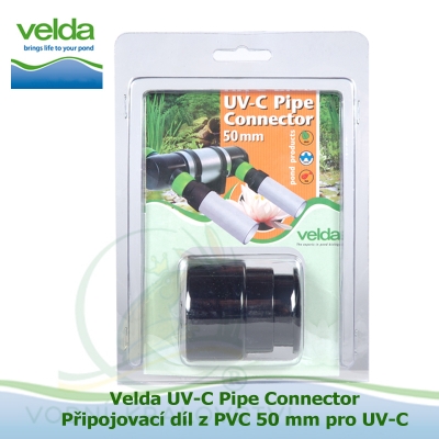 UV-C Pipe Connector - Připojovací díl z PVC 50 mm pro UV-C 
