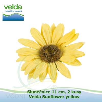 Slunečnice 11 cm, 2 kusy - Velda Sunflower yellow