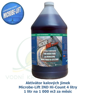 Aktivátor kalových jímek - Microbe-Lift IND Hi-Count 4 litry