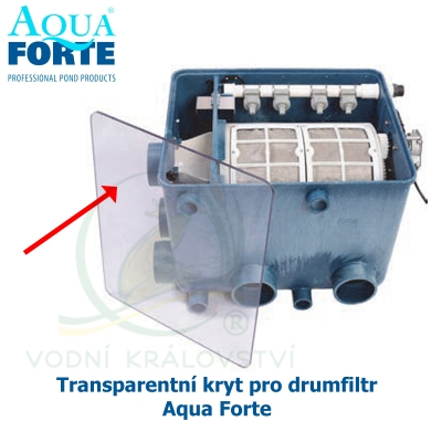 Transparentní kryt pro drumfiltr Aqua Forte
