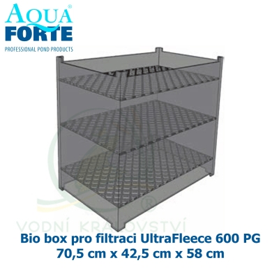 Bio box pro filtraci UltraFleece 600 PG 70,5 x 42,5 x 58 cm