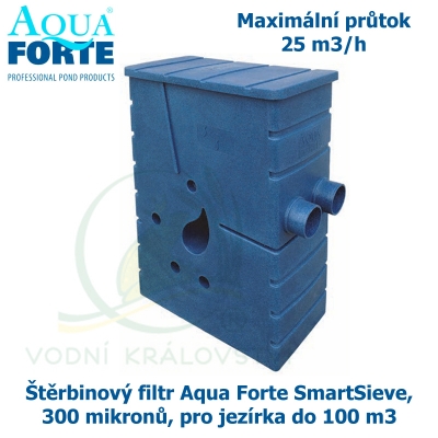 Štěrbinový filtr Aqua Forte SmartSieve, 300 mikronů