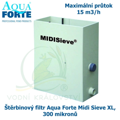 Štěrbinový filtr Aqua Forte Midi Sieve XL, 300 mikronů