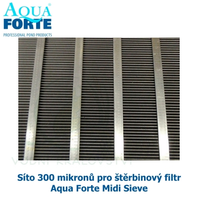 Síto 300 mikronů pro štěrbinový filtr Aqua Forte Midi Sieve
