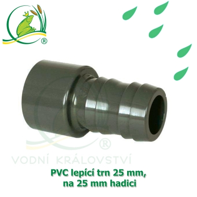 PVC lepící trn 25 mm, na 25 mm hadici