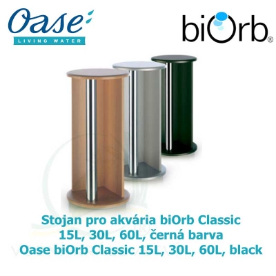 Stojan pro akvária biOrb Classic 15L, 30L, 60L, černá - Oase BiOrb Classic 15L, 30L, 60L, black