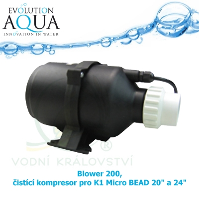 Blower 200, čistící kompresor pro K1 Micro BEAD 20" a 24"