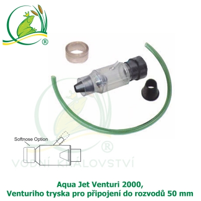 Aqua Jet Venturi 2000, Venturiho tryska pro připojení do rozvodů 50 mm