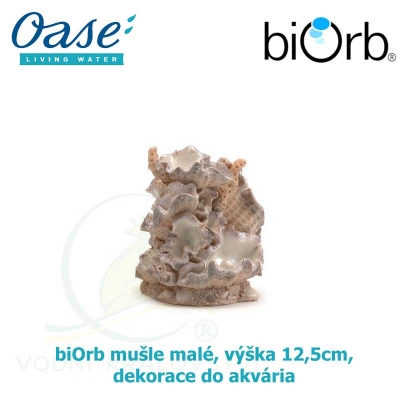 biOrb mušle malé, výška 12,5cm, dekorace do akvária