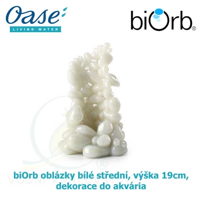 biOrb oblázky bílé střední, výška 19cm, dekorace do akvária