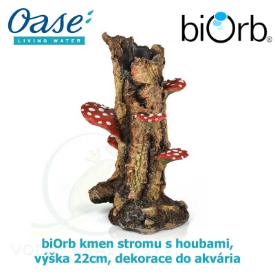 biOrb kmen stromu s houbami, výška 22cm, dekorace do akvária