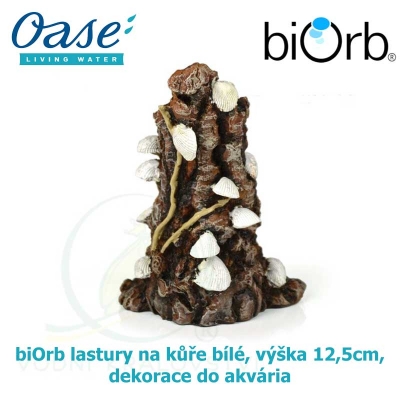 biOrb lastury na kůře bílé, výška 12,5cm, dekorace do akvária