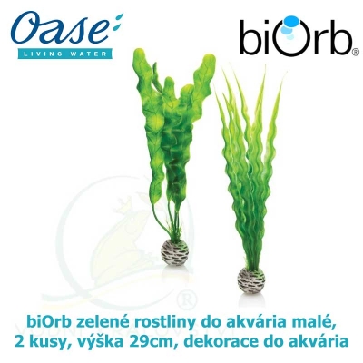 biOrb zelené rostliny do akvária střední, 2 kusy, výška 29cm, dekorace do akvária