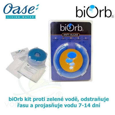 biOrb kit proti zelené vodě, odstraňuje řasu a projasňuje vodu 7-14 dní