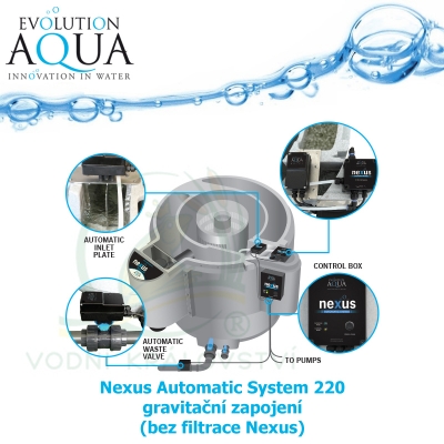 Nexus Automatic System 220 - gravitační zapojení