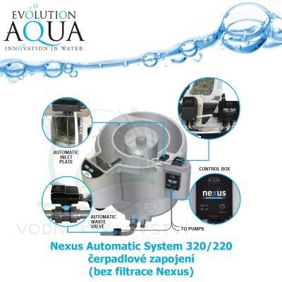 Nexus Automatic System 320/220 - čerpadlové napojení