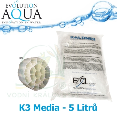 Evolution Aqua K3 filtrační médium 5 litrů