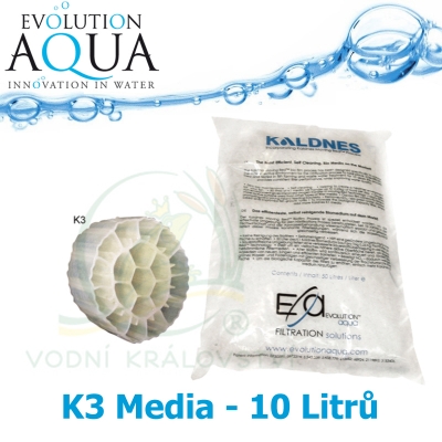 Evolution Aqua K3 filtrační médium 10 litrů