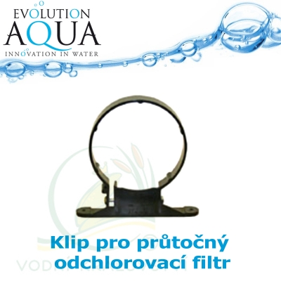 Klip pro průtočný odchlorovací filtr