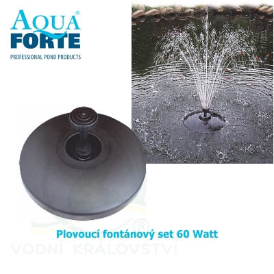 Plovoucí fontánový set 60 Watt