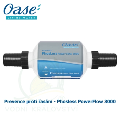 Prevence proti řasám - Phosless PowerFlow 3000