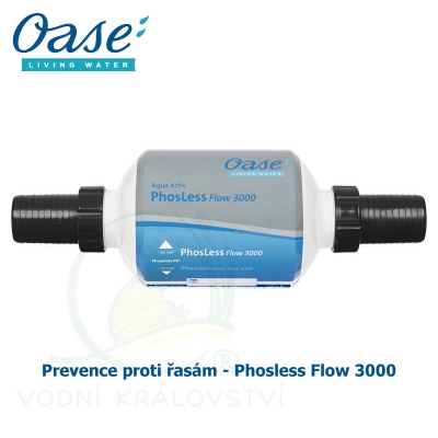 Prevence proti řasám - Phosless Flow 3000