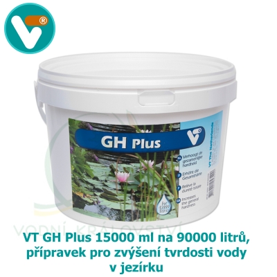 VT GH Plus 15000 ml na 90000 litrů, přípravek pro zvýšení tvrdosti vody v jezírku