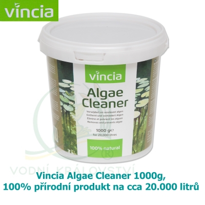 Vincia Algae Cleaner 1000g, 100% přírodní produkt na cca 20.000 litrů