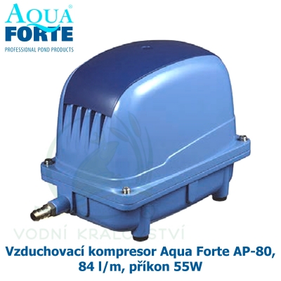 Vzduchovací kompresor Aqua Forte AP-80, 84 l/m, příkon 55W