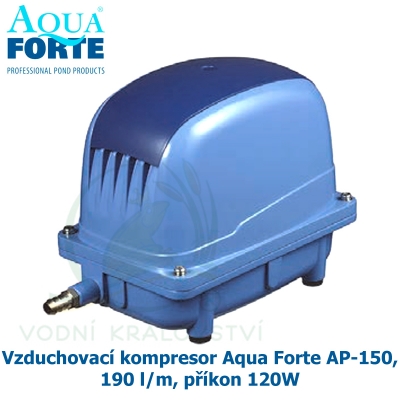 Vzduchovací kompresor Aqua Forte AP-150, 190 l/m, příkon 120W