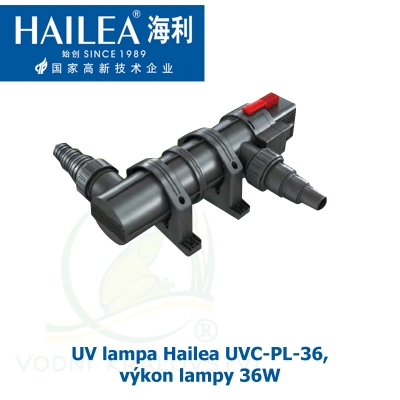 UV lampa Hailea UVC-PL-36, výkon lampy 36W
