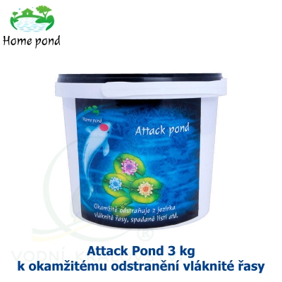 Attack Pond 3kg - k okamžitému odstranění vláknité řasy  