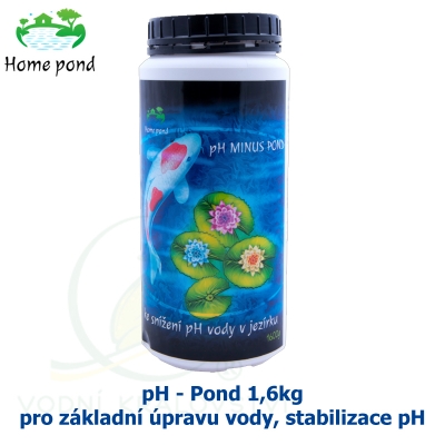 pH - Pond 1,6kg - pro základní úpravu vody, stabilizace pH