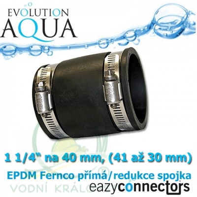 EA EPDM spojka 1 1/4, (41 až 30 mm)