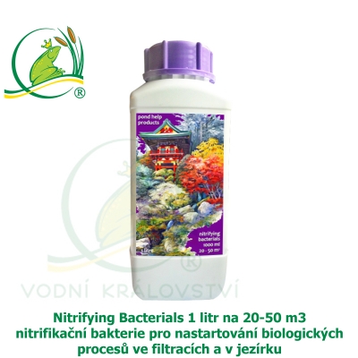 Nitrifying Bacterials 1 litr na 20-50 m3 - nitrifikační bakterie pro nastartování biologických procesů ve filtracích a v jezírku