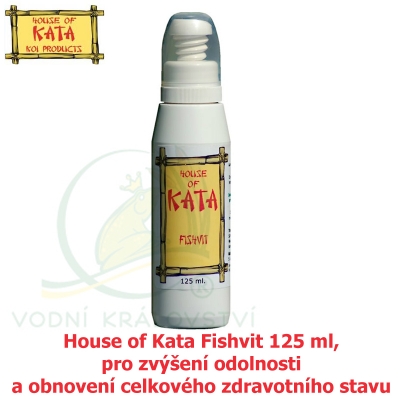 House of Kata Fishvit 125 ml, pro zvýšení odolnosti a obnovení celkového zdravotního stavu