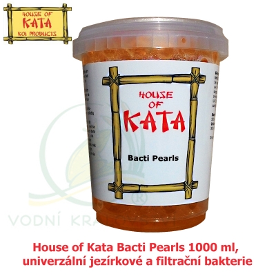 House of Kata Bacti Pearls 1000 ml, univerzální jezírkové a filtrační bakterie