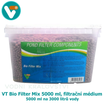 VT Bio Filter Mix 5000 ml, filtrační médium