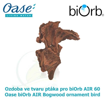 Oase biOrb AIR Bogwood ornament bird - Ozdoba ve tvaru ptáka, hnědá, pro biOrb AIR 60