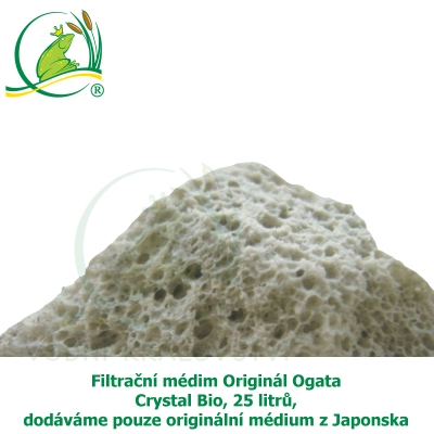 Filtrační médim Originál Ogata - Crystal Bio, 25 litrů, dodáváme pouze originální médium z Japonska