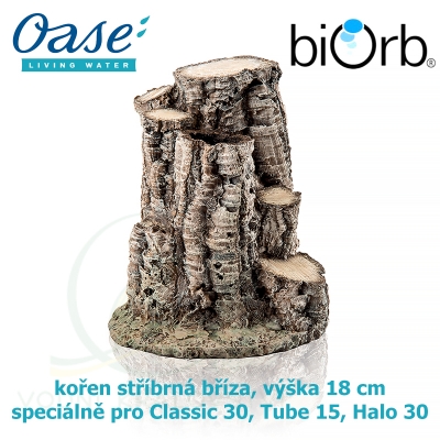 biOrb kořen střibrná bříza, výška 23 cm, dekorace do akvária, 48358