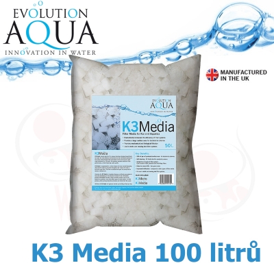 Evolution Aqua K3 Kaldnes media 100 l