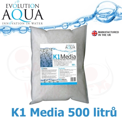 Evolution Aqua Kaldnes K1 media 500 litrů