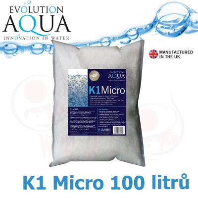 Evolution Aqua K1-micro filtrační médium 100 litrů