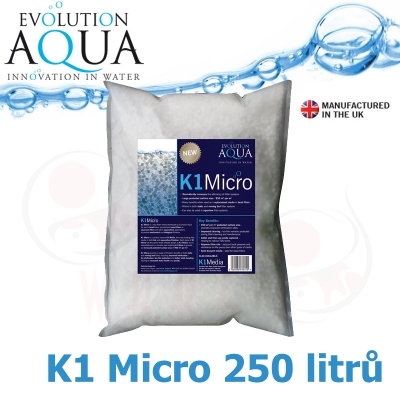 Evolution Aqua K1-micro filtrační médium 250 litrů 