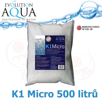 Evolution Aqua K1-micro filtrační médium 500 litrů