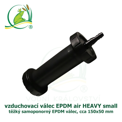 EPDM air HEAVY small, vzduchovací EPDM válec 15x5 cm, ponorný difuzor