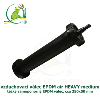 EPDM air HEAVY medium, vzduchovací EPDM válec cca 25x5 cm, ponorný difuzor