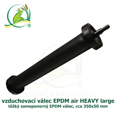 EPDM air HEAVY large, vzduchovací EPDM válec cca 35x5 cm, ponorný difuzor